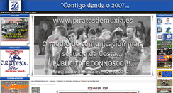 Desktop Screenshot of piratasdemuxia.es